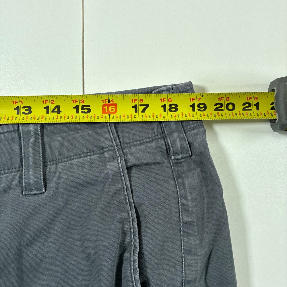 Under Armour Chino Pants 38x28 Gray Straight Stretch Metal Hook (Tag 40x30) - Picture 9 of 11